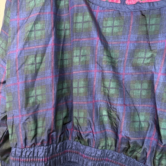 Vintage Westbound Windbreaker Jacket – 90s Plaid Paisley Track Jacket, Size 1X - Picture 9 of 12
